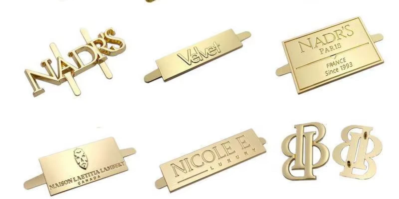 Mikroenjeksiyon Kauçuk Etiketler: Dış Giyim ve Çantalar İçin